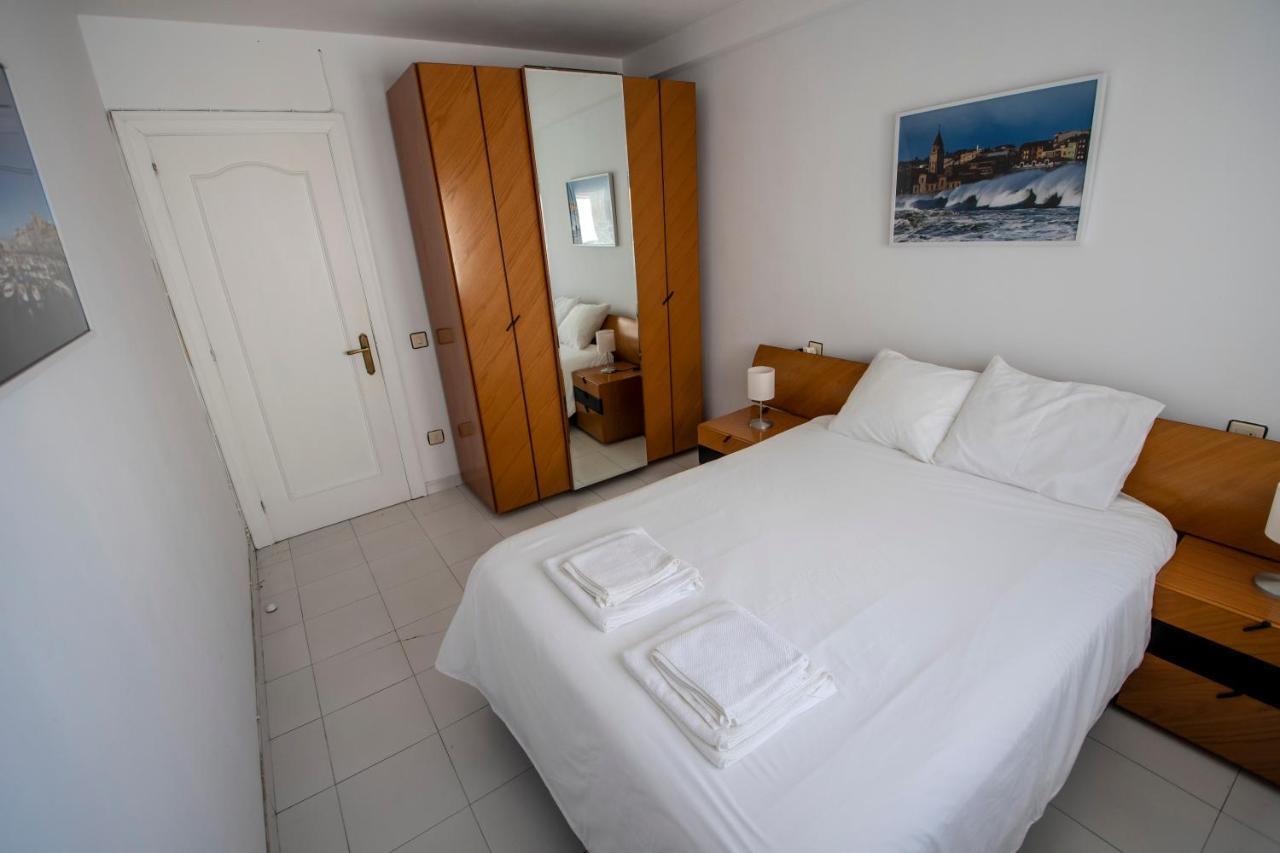 Apartamento Apartamento en pleno centro, con vistas al mar Gijón Exterior foto